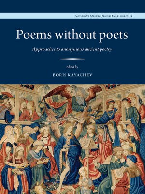 cover image of Poems without Poets